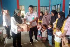 Pencegahan Stunting - 88 Bumil, Bayi dan Balita di  Tribudi Makmur Terima PMT 