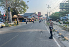 Satlantas Polres Pesisir Barat Maksimalkan PAM Rawan Pagi