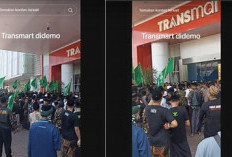 Aksi Santri di Transmart: Protes Tayangan Trans 7 Dinilai Salah Alamat