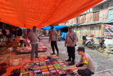 Kunjungi Pasar, Polisi Pastikan Harga  Stabil-Aktivitas Aman