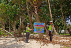 Cegah Risiko Libur Nataru, Satlantas Pesbar Perketat  Lalin-Pasang Banner Imbauan