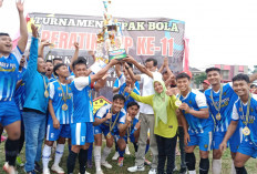 Peratin Pura Jaya Pura Jaya Cup Ke-11, TMS FC Juara I Usai Kalahkan Muba FC