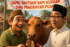 Pesbar Dapat Bantuan Sapi  Kurban dari Presiden Prabowo