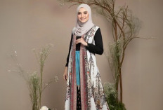 Gaya Gamis dengan Rompi Panjang Terpopuler 2025: Tampil Stylish di Segala Kesempatan