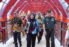 JPO Siger Milenial Diresmikan, Ikon Wisata Baru di Bandar Lampung