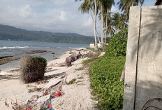 Abrasi Ancam Permukiman- Puskesmas di Pulau Pisang