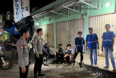  Cegah Tindak Kriminal, Jajaran Polsubsektor Selendang Mayang Sisir Titik Rawan