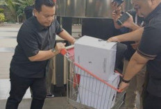 Tim Hukum Hasto Bawa Berkas Perkara KPK ke Pengadilan Pakai Troli