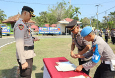 Kapolsek Pesisir Utara Pensiun, Polres Gelar Upacara Sertijab