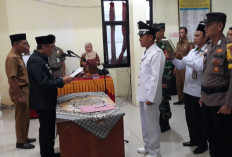 Efhan Dilantik Sebagai  Pj Peratin Tanjungraya