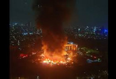 Kebakaran Hebat di Kemayoran, Ribuan Warga Kehilangan Tempat Tinggal