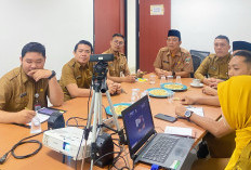Pemkab Ikuti Sosialisasi  Pergub Secara Virtual
