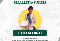Siswa SMAN 1 Waytenong  Raih Medali Emas Nasional