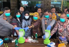 Selamatkan 63 Ribu Jiwa,  Polresta Bandar Lampung  Musnahkan Narkoba Rp6,86 Miliar
