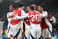 Hasil Liga Inggris Pekan ke-25: City dan Arsenal Menang, Liverpool Masih di Puncak