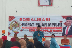 Anggota Komisi I DPR RI Mukhlis Basri Sosialisasi 4 Pilar Kebangsaan di Sekincau