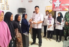Camat Airhitam Hadiri Penyaluran Akhir BLT Semarangjaya TA 2023