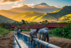 Kubuliku Jaya Salurkan   Bantuan Pipa Air Bersih