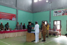Pengukuhan dan Sertijab Peratin  Sukaraja Berlangsung Khidmat
