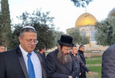  Kontroversi Kunjungan Itamar Ben Gvir ke Masjid Al-Aqsa, Memicu Ketegangan Baru di Tengah Perang Gaza