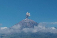 Gunung Semeru Alami Tiga Kali Erupsi Pagi Ini, Masyarakat Diminta Waspada