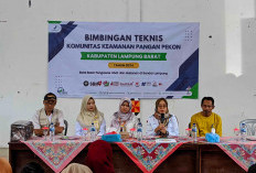 BB-POM Provinsi Lampung Berikan Bimtek,  Komunitas Ketahanan Pangan di Pampangan