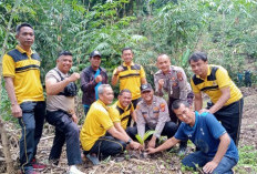 Jaga kelestarian alam, Polsek Sumber Jaya Dukung Program Penghijauan Wisata