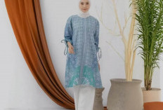 5 Model Cantik Tunik Batik Modern 2025 untuk Tampilan Elegan dan Stylish