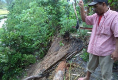 Longsor ancam Pemukiman,  Warga Tunggu Janji Pemkab Lambar 