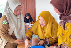 Posyandu ILP Mawar 3 Sukses  Digelar di Pekon Sukadamai