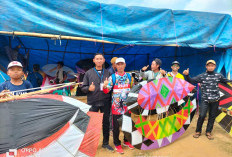 Fasilitasi Hobi Warga, Pemuda Serengit Adakan Lomba Layang-layang Berhadiah Kambing