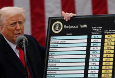 Trump Umumkan Tarif Baru, Indonesia Terdampak 32%
