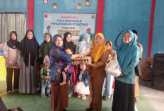 Pantau Posyandu ILP, Ernawati  Pesankan Pentingnya PHBS