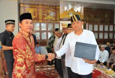Jelang HUT ke-34 Lambar, Bupati Lambar Silaturahmi  Dengan Jungkuan Sai Batin