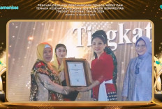 LOMBA TINGKAT NASIONAL, Hasna Wati Raih Predikat Kader Posyandu Berprestasi Nasional