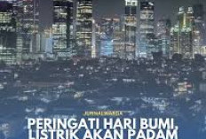  Pemadaman Lampu Serentak di Jakarta untuk Peringati Hari Bumi 2025