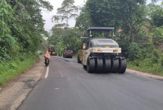 BPJN Perbaiki Jalan Bergelombang di Ruas Jalinbar Lampung-Bengkulu