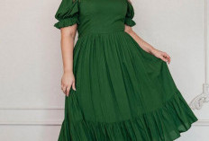 15 Model Long Dress untuk Orang  Gemuk agar Terlihat Lebih Langsing
