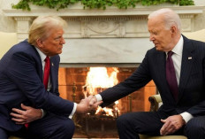 Biden Tinggalkan Surat untuk Trump di Ruang Oval, Isinya Sarat Harapan