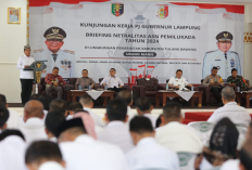 Pj Gubernur Samsudin Berikan Briefing Terkait Netralitas ASN di Tulang Bawang