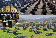 402 Siswa PSHT NIC 068 Cabang Lambar Ikuti UKT Sabuk Hijau ke Putih 