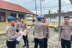 Jaga Disiplin Anggota, Sie Propam Polres Pesisir Barat Gelar Gatiblin Rutin di Mako Polres