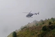Pendaki Asal Swiss Terjatuh di Gunung Rinjani, Tim SAR Kerahkan Helikopter untuk Evakuasi