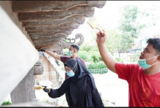 Lestarikan Warisan Budaya, BPK Wilayah VII Konservasi  Rumah Adat Lamban Pesagi