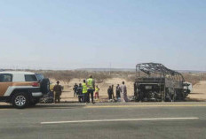 Kecelakaan Bus Jemaah Umrah India Tewaskan 45