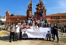 Momentum Hari Bhayangkara Ke-78 Polsek Sumber Jaya Giat Bhakti Religi Di Bali Darma Kerti 