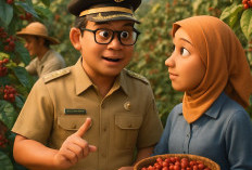 Panen Kopi, Camat Sekincau Minta Warga Taat Bayar PBB 