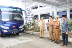 Optimis Raih Prestasi Gemilang di Tingkat Provinsi Lampung, Bupati Pesbar Lepas Kotingen MTQ ke-51