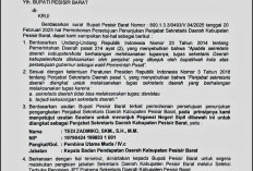 Besok, Jabatan Pj Sekda Berganti, Tedi Zadmiko Gantikan Jon Edwar