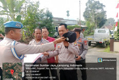 Giat Apel Rutin, Anggota Ikuti Cek Sikap Tampang dan Kerapihan